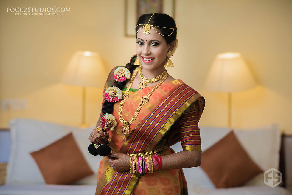 south indian bridal portraits