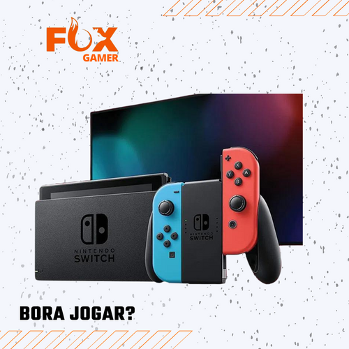 Console Nintendo Switch Neon Fox Gamer Info