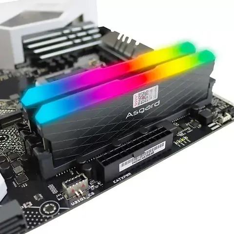 Kit Dual Channel Asgard de 16GB (8GBx2) DDR4 3200MHz RGB | Fox