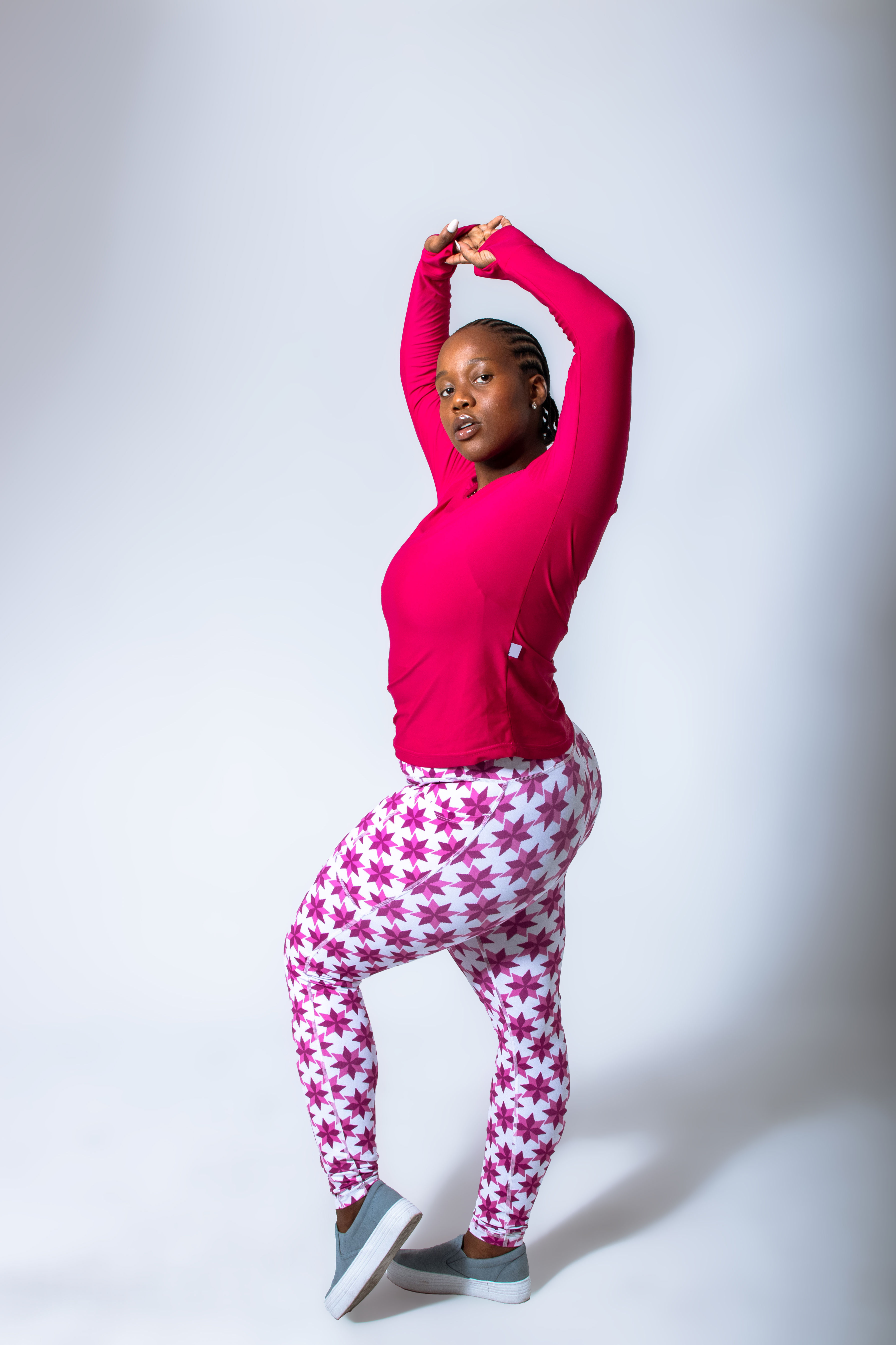 Plum Long-sleeve top