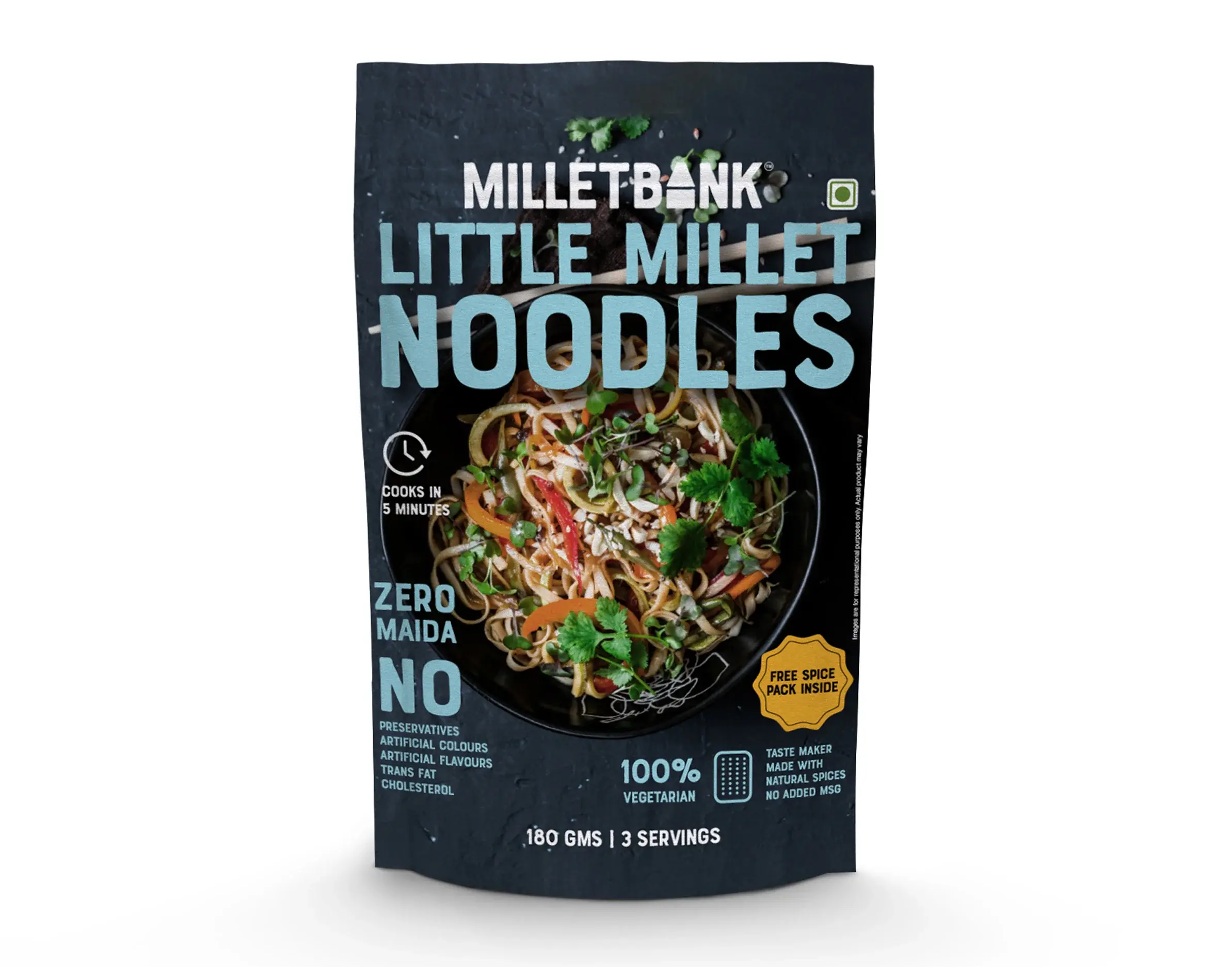 Millet Bank Little Millet Noodles 180g