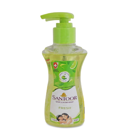 Santoor Handwash Fresh 215ml