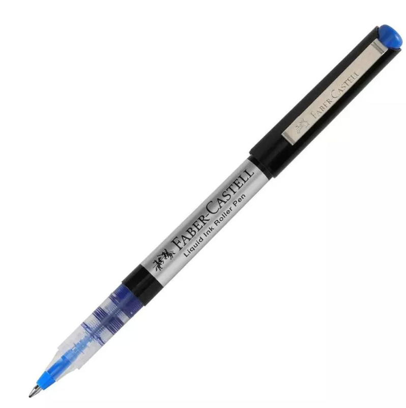 Faber-Castell Insignio Liquid Ink Roller Pen Conical Tip 0.7 Mm - Blue