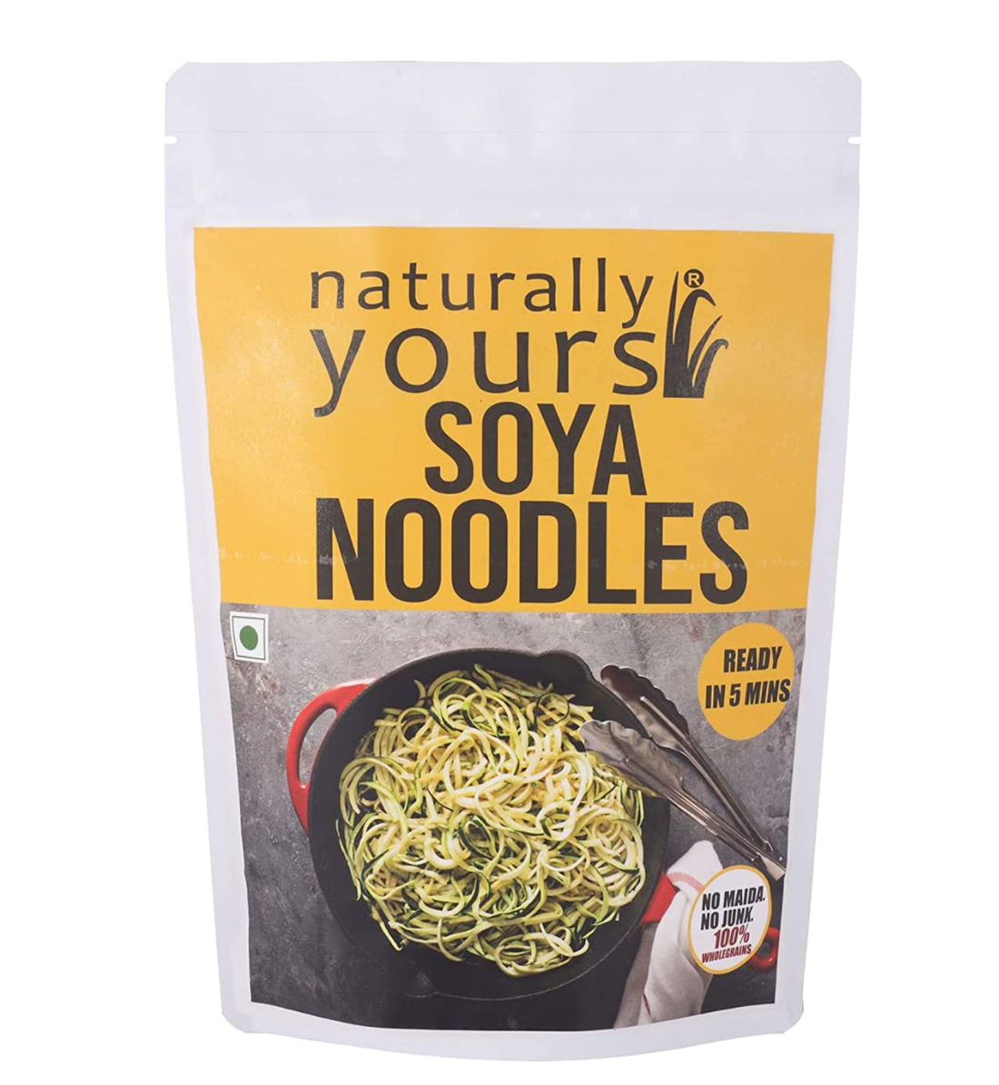Naturally Yours, Soya Noodles, includes Tastemaker No Maida, Preservative Free,