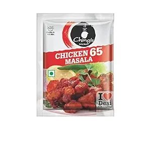 Ching's Secret Chicken 65 Masala 20g - Spicy & Tangy Seasoning Mix for