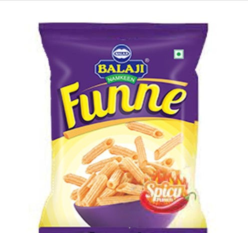 Balaji Wafers Funne Spicy Punch, 25g - HUMARABAZAR