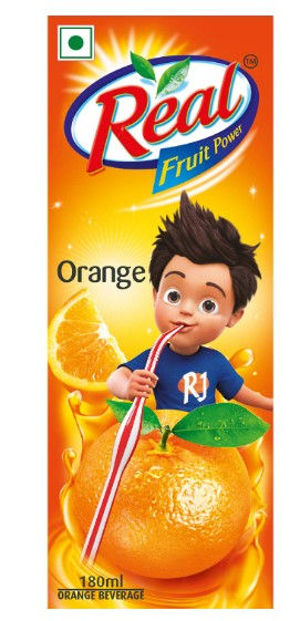 Real Orange Juice, 180 ml