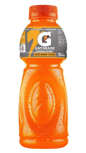 Gatorade Sports Drink - Orange Flavor, 500ml Bottle