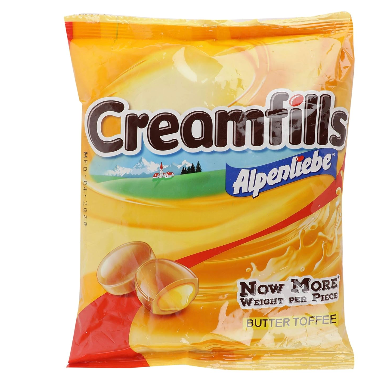 Alpenliebe Creamfills Butter Toffee, 174.8
