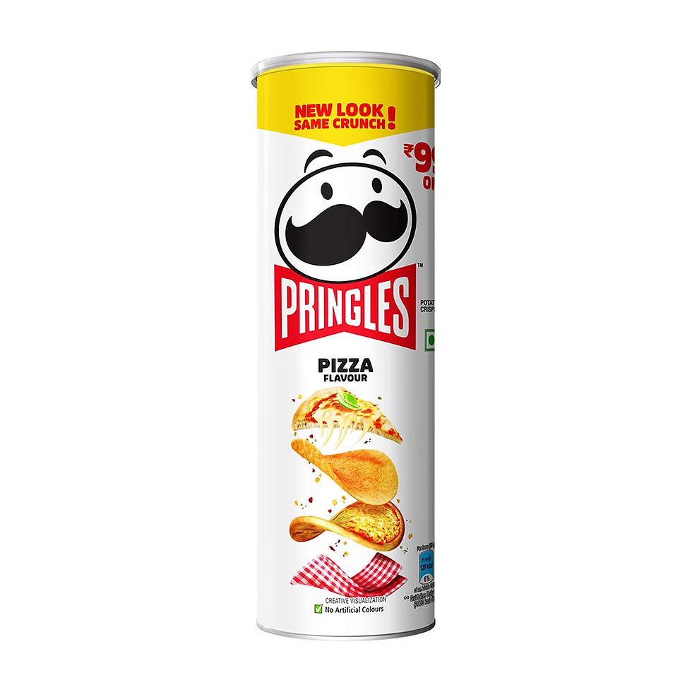 Kellogg's Pringles Pizza Flavored Chips 107g