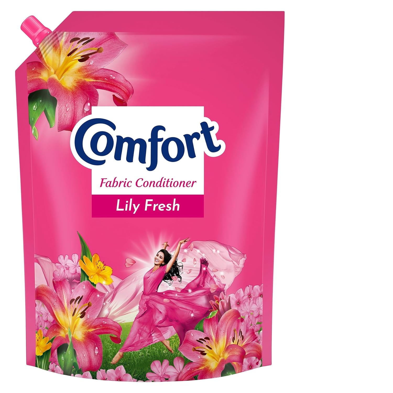 Comfort Lily Fresh Fabric Conditioner 2L Refill Pack