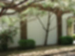 Stucco Fence