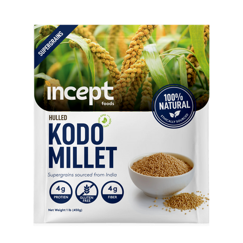 Organic Hulled Millets (Kodo Millets) Incept Foods