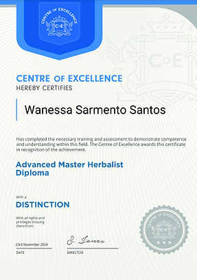Advanced Master Herbalist Diploma