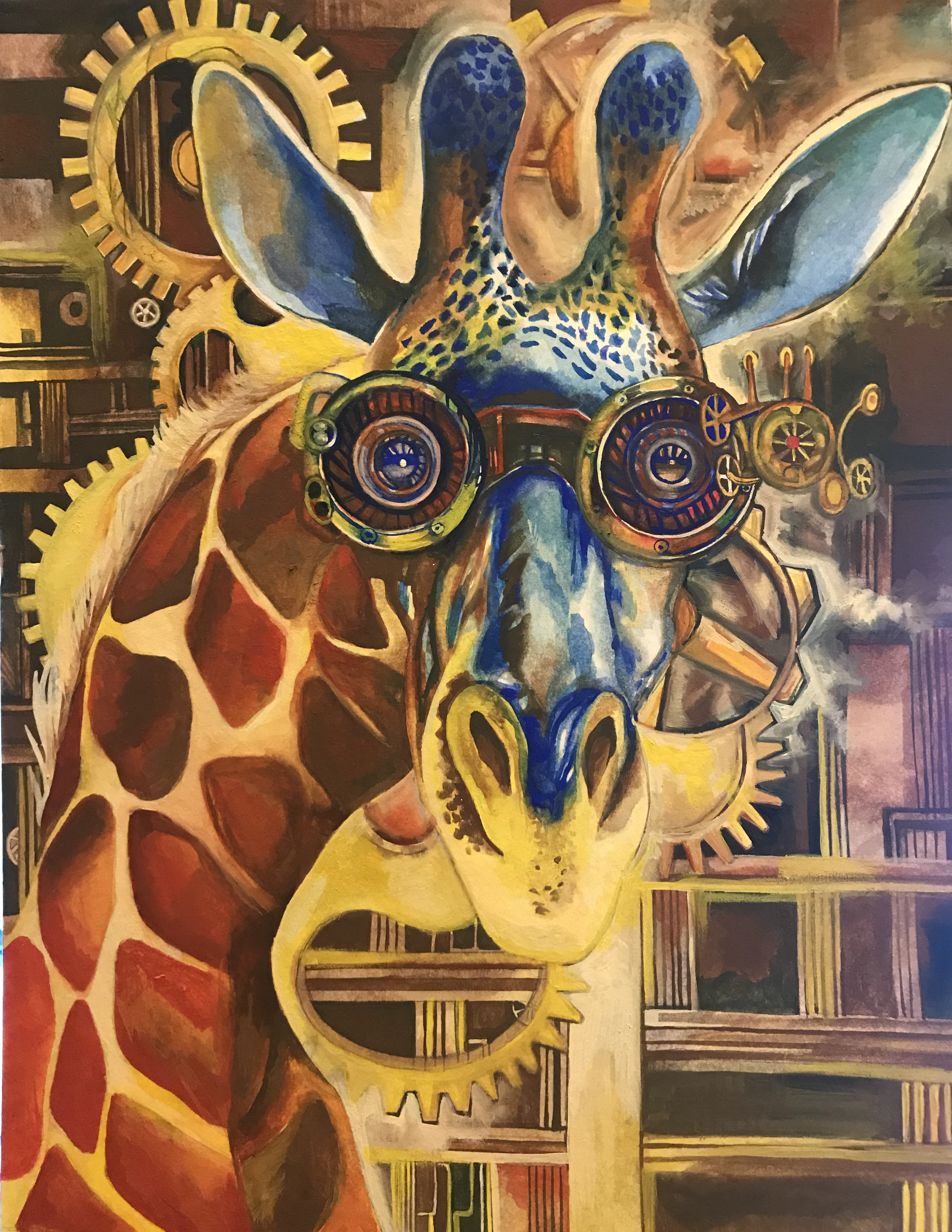 Steampunk Giraffe