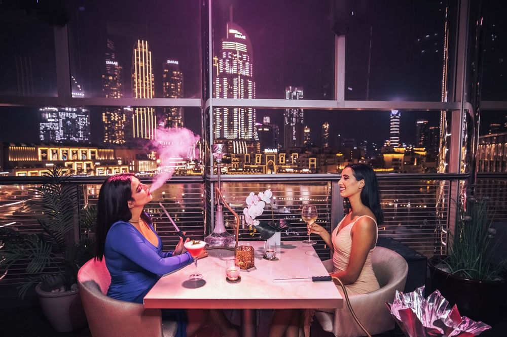 to 3BK Burj khalifa , the most fashionable ladies night in