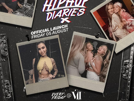 The Hip Hop Diaries Official Launch Friday 5th of August 2022 at VII Club Dubai – Level 7 Conrad hot