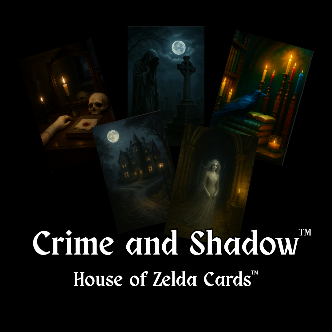 DIY Printable Dark Shadows — House of Zelda Oracle Cards