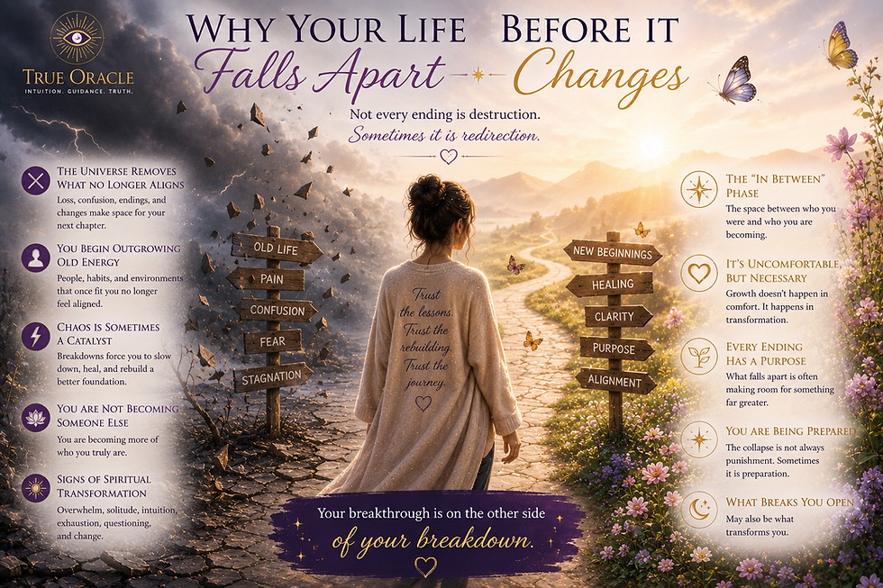 Why Your Life Falls Apart Before It Changes