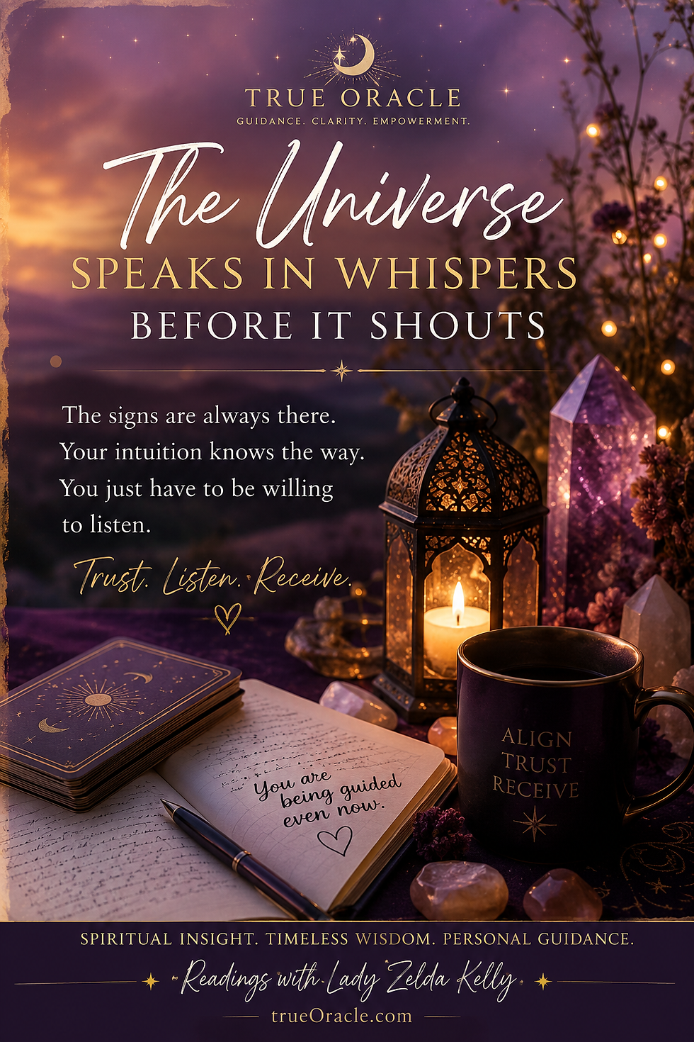 The Universe Speaks in Whispers Before It Shouts