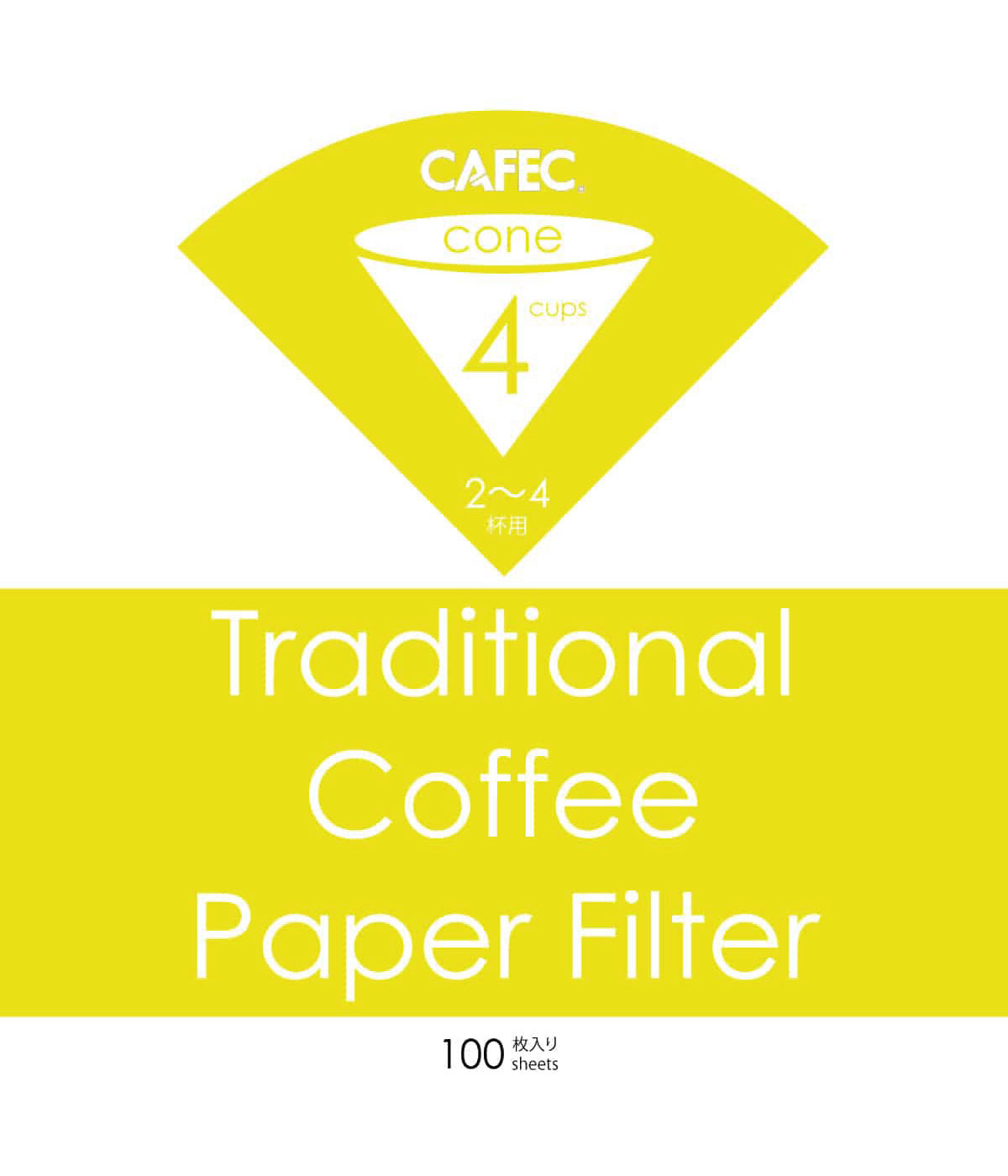 CAFEC TRADITIONAL FİLTRE KAĞIDI-CUP4