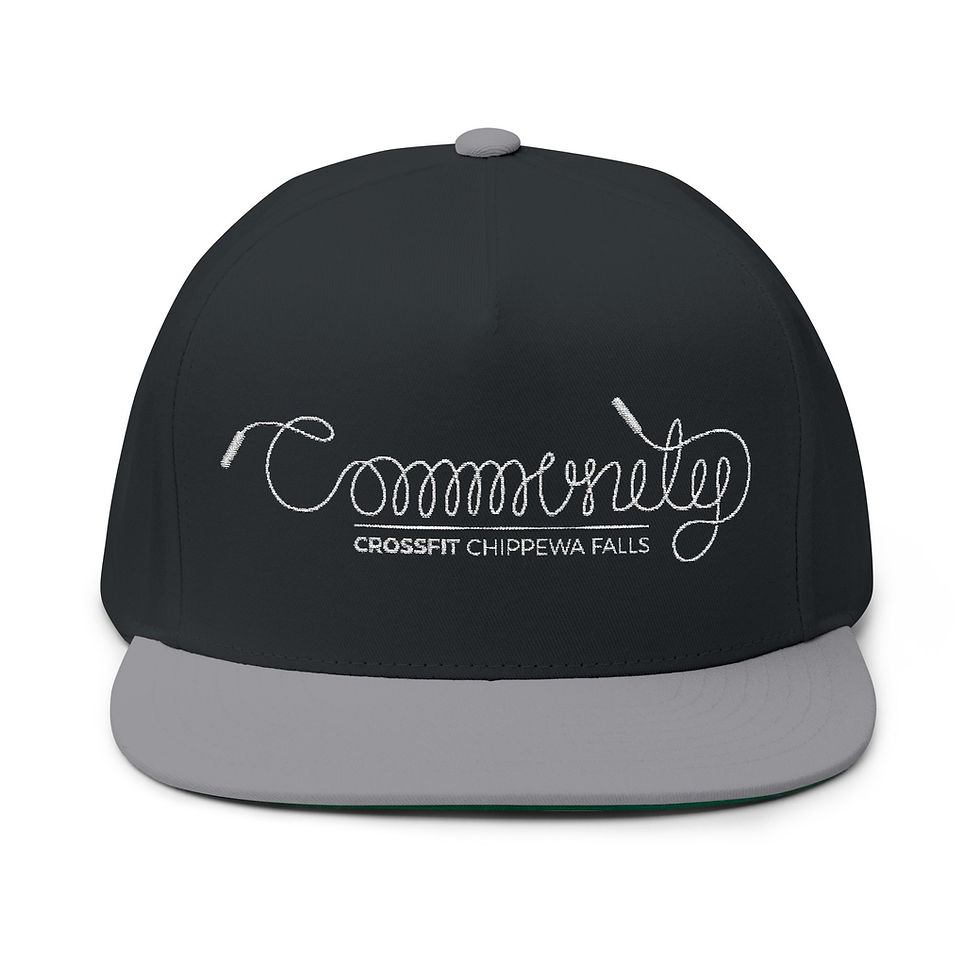 Thumbnail: Community Flat Bill Cap (Embroidery)