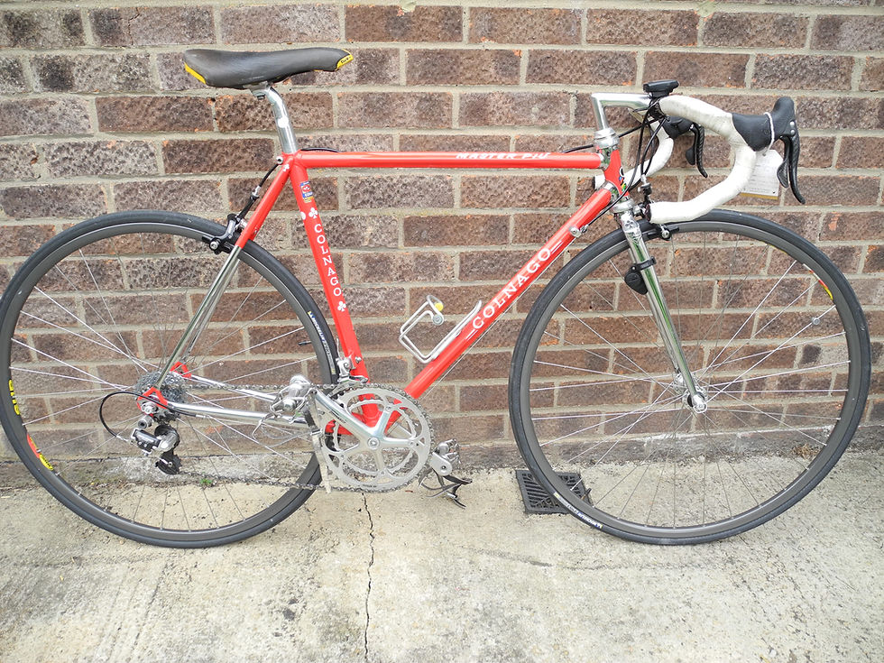 We displayed this at Eroica Britannia this summer - it's amazing how many people couldn't resist feeling the frame!!! We've found an even more beautiful Colnago for next year, so this one's for sale.