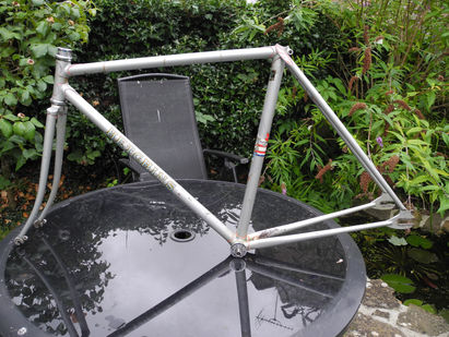 21 1/" Hetchins Track Supreme frame