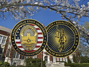 Police Challenge Coins Jacksonville State University
