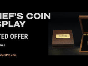 The Chief's Custom Coin Display Box - LIMITED TIME OFFER