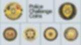collage of police and sheriff challenge coins