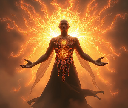 visula rappresentation of energy coming off a body black shape.jpg