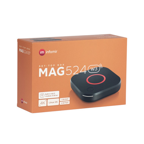 MAG 524 W3 Mag TV Box
