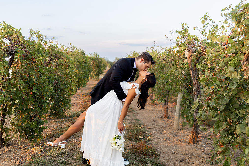Wedding day photos featuring a mix of moments from getting ready, the ceremony, and the reception.