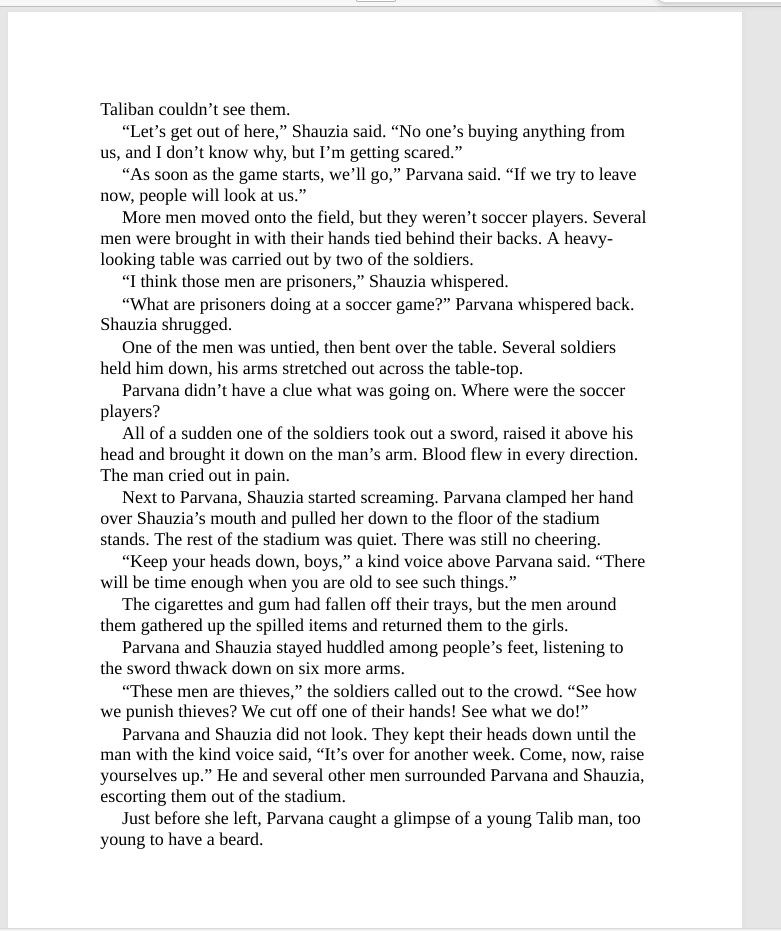 Thumbnail: The Breadwinner by Deborah Ellis