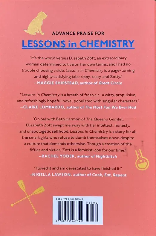 Thumbnail: Lessons in Chemistry by Bonnie Garmus