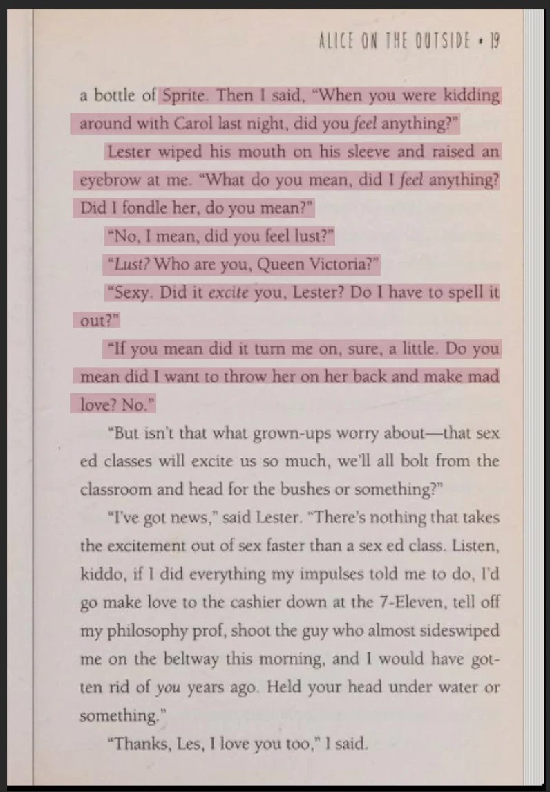 Alice On the Outside by Phyllis Reynolds Naylor | Rated Books