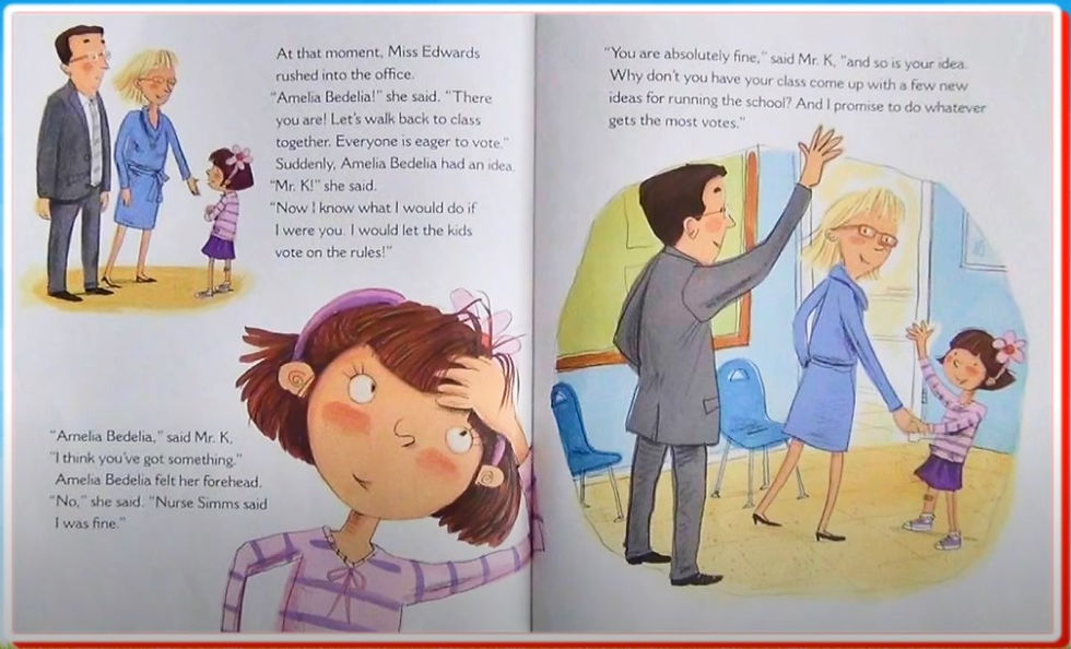 Thumbnail: Amelia Bedelia’s First Vote by Herman Parish
