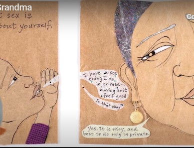 Thumbnail: Tell Me About Sex, Grandma by Anastasia Higginbotham