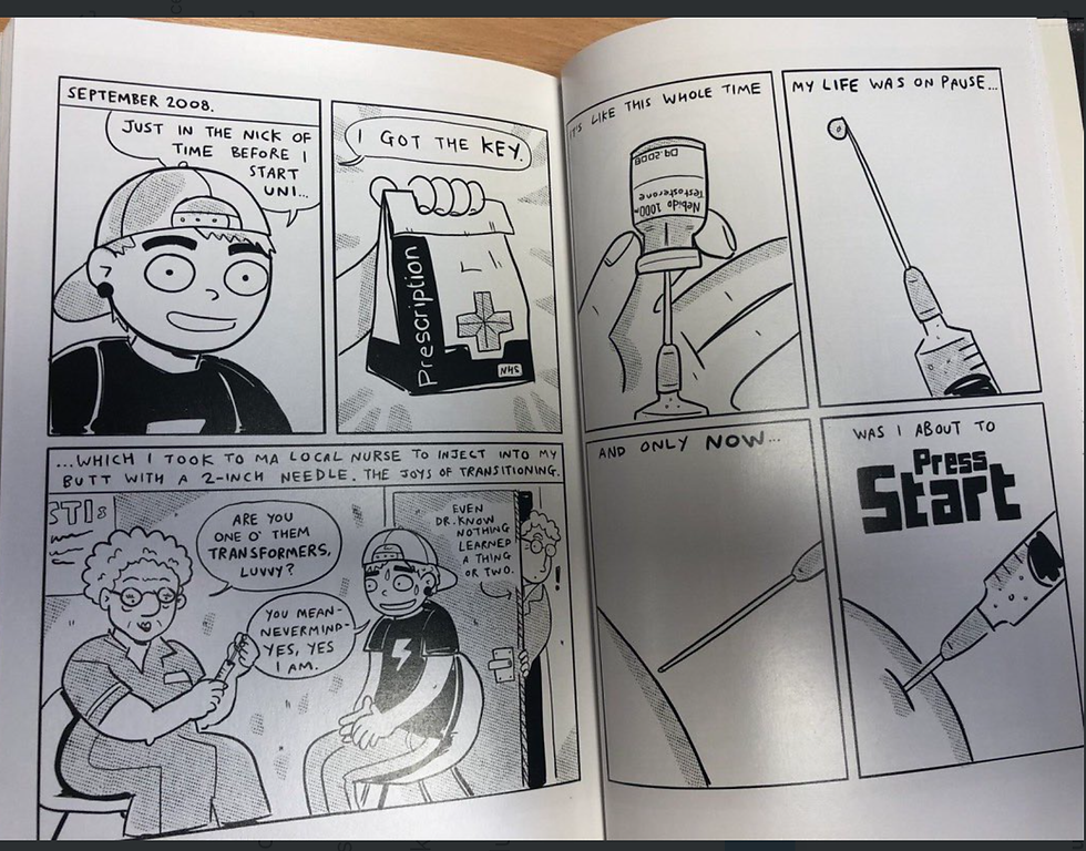 Thumbnail: Welcome to St. Hell: My Trans Teen Misadventure by Lewis Hancox