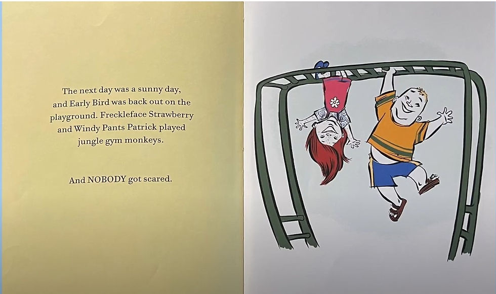 Thumbnail: Freckleface Strawberry and the Dodgeball Bully by Julianne Moore