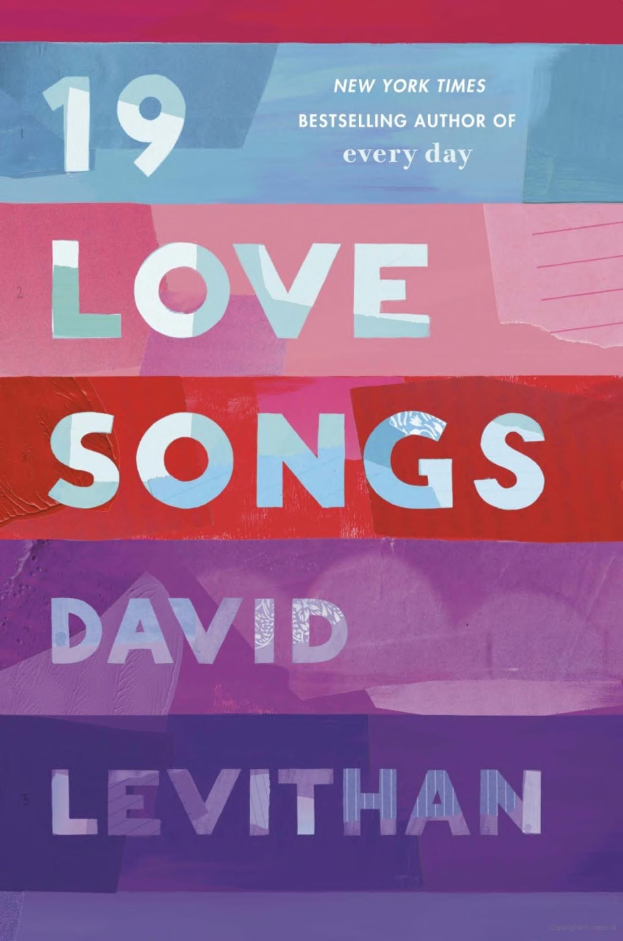 19 love Songs by David Levithan