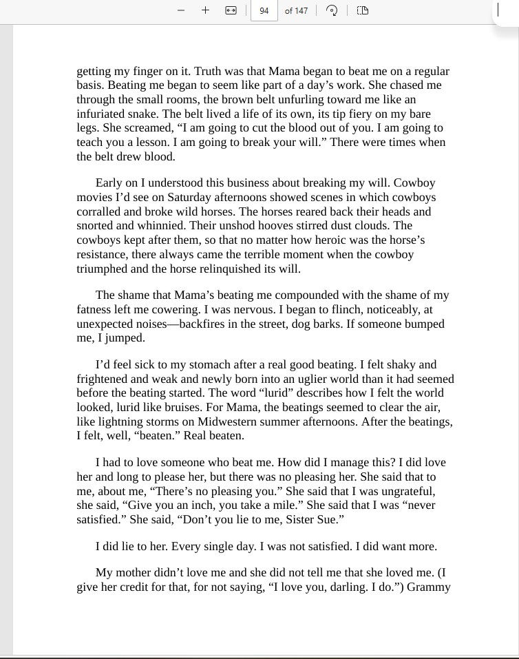 Thumbnail: Fat Girl: A True Story by Judith Moore