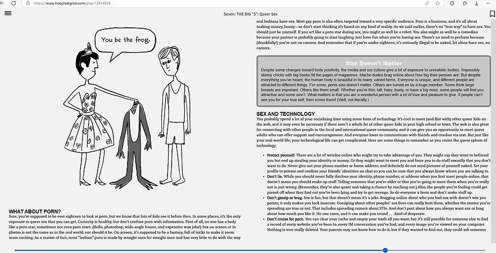 Thumbnail: Queer:  The Ultimate LGBT Guide for Teen by Kathy Belge