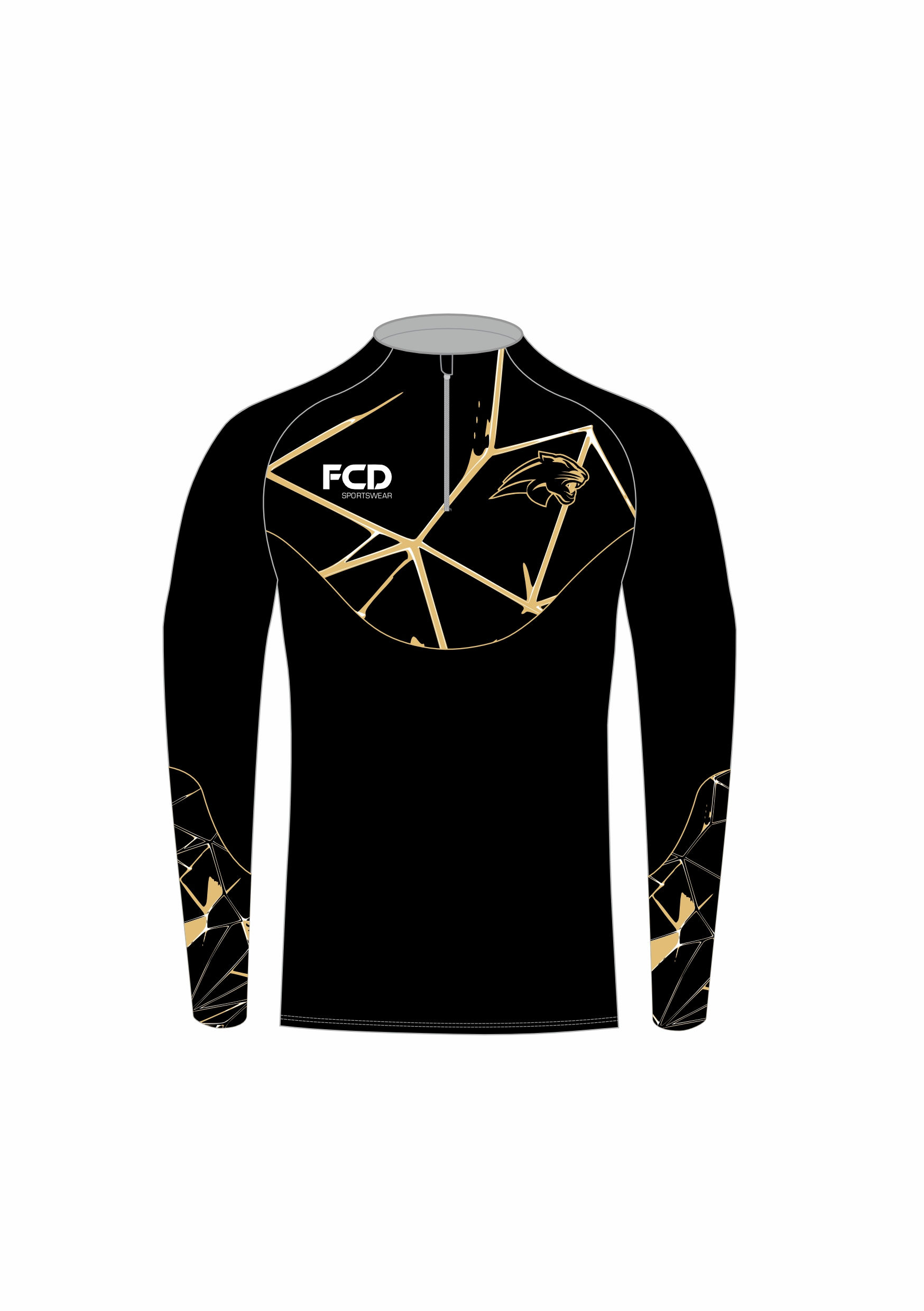 PANTHERS apex 1/4 Zip Midlayer