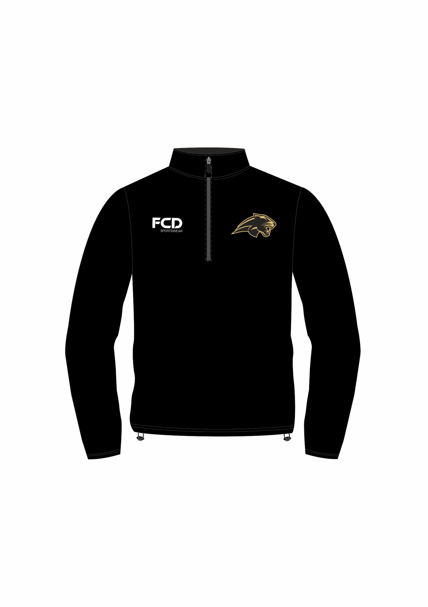 PANTHERS Core 1/4 Zip Midlayer