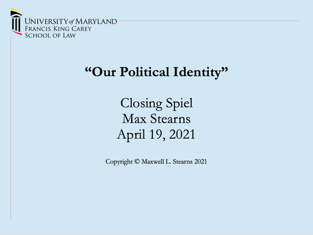 Our Political Identity