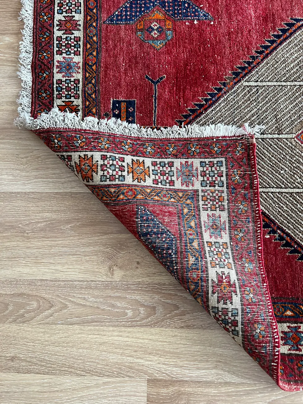 Thumbnail: 3x9 Handmade Anatolian Wool Runner Rug, Vintage Turkish Runner Rug, Home Decor