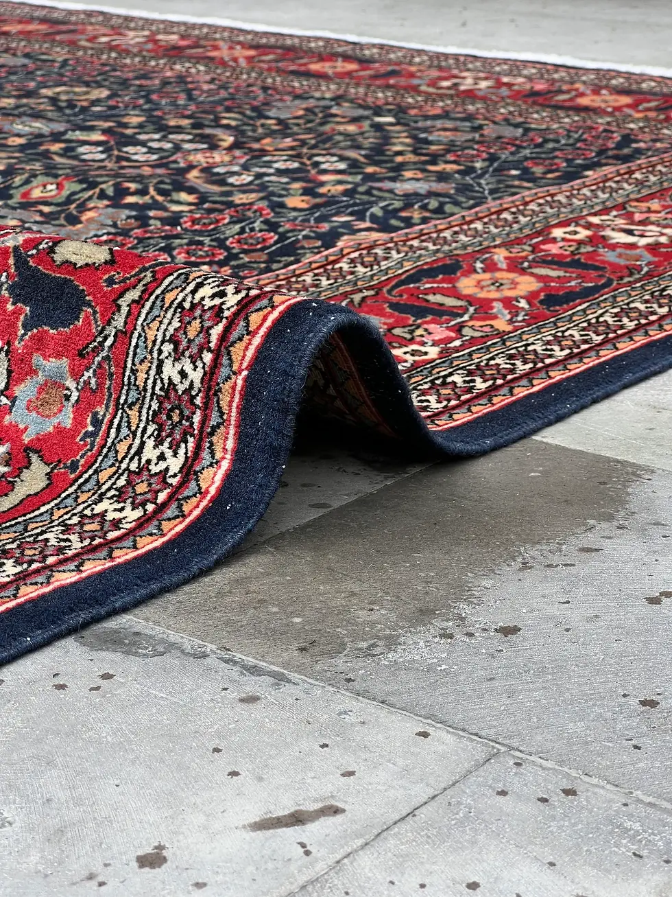 Thumbnail: 6x9 Stunning Vintage Turkish Rug, Excellent Hereke, Large Area Kilim Rug