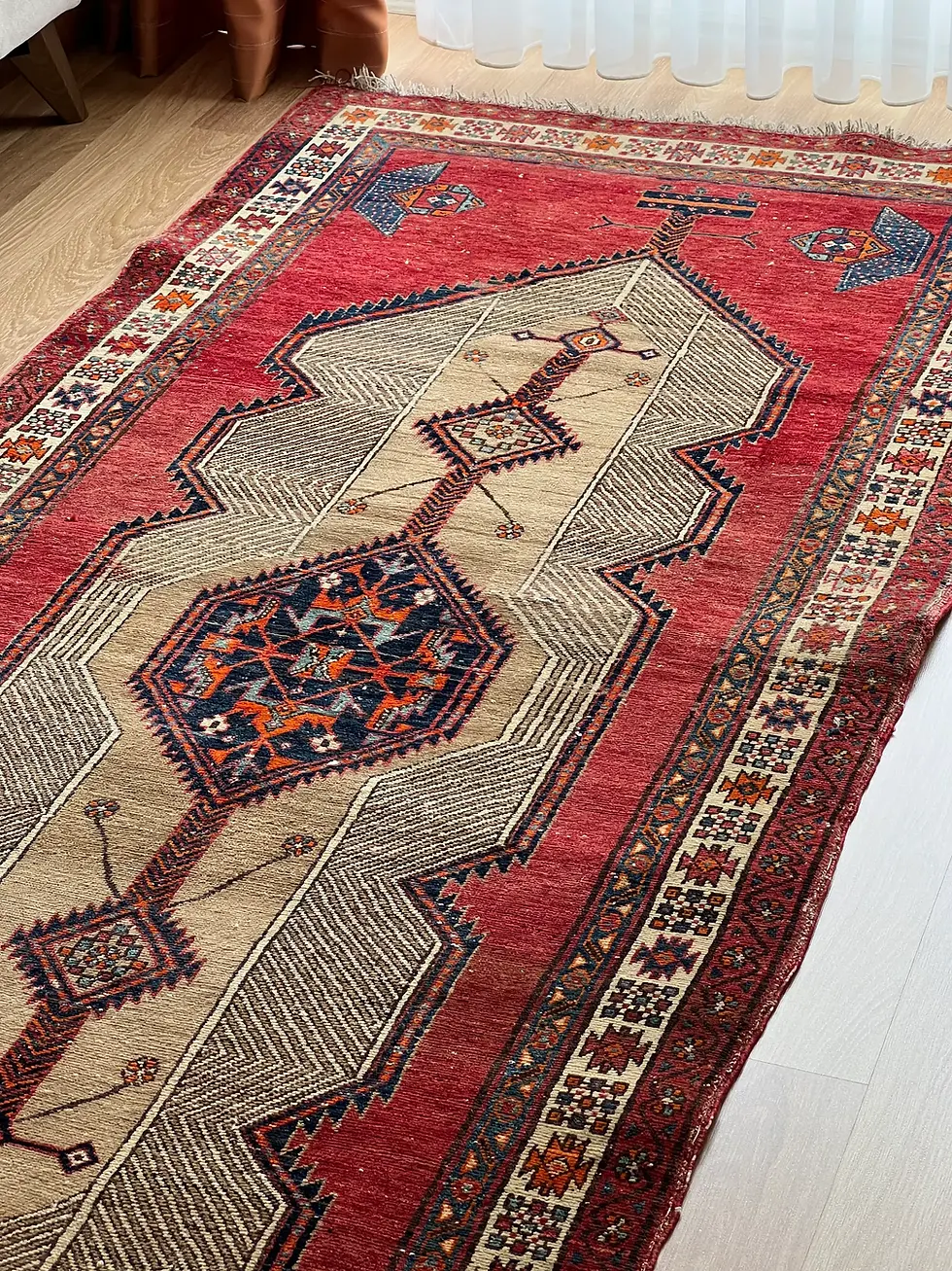 Thumbnail: 3x9 Handmade Anatolian Wool Runner Rug, Vintage Turkish Runner Rug, Home Decor